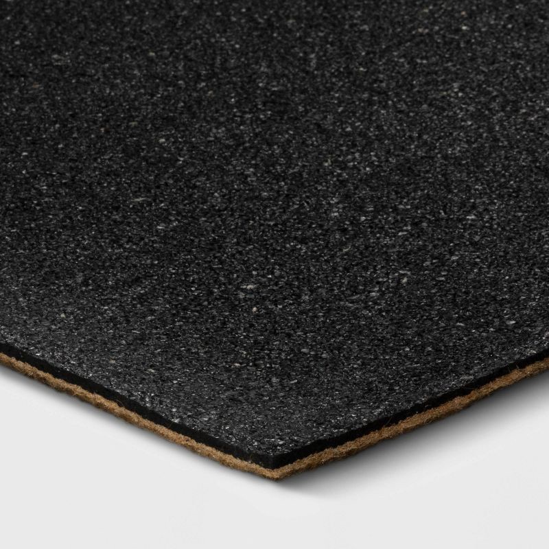 slide 3 of 3, 1'6"x2'6" Americana Home + Heart Faux Coir Outdoor Doormat - Sun Squad™, 1 ct