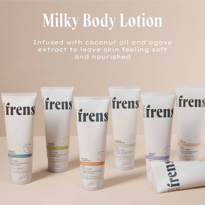 slide 4 of 9, Being Frenshe Milky Body Lotion - Salty - 8 fl oz, 8 fl oz