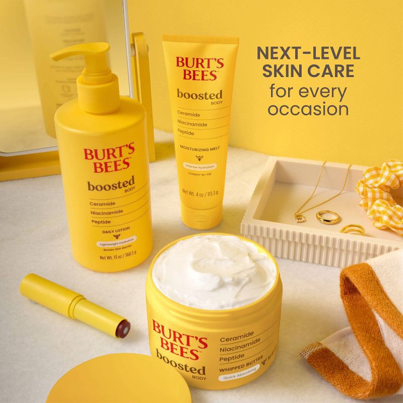 slide 13 of 14, Burt's Bees Boosted Tinted Lip Balm - Cheeky Cherry - 0.16oz, 0.16 oz