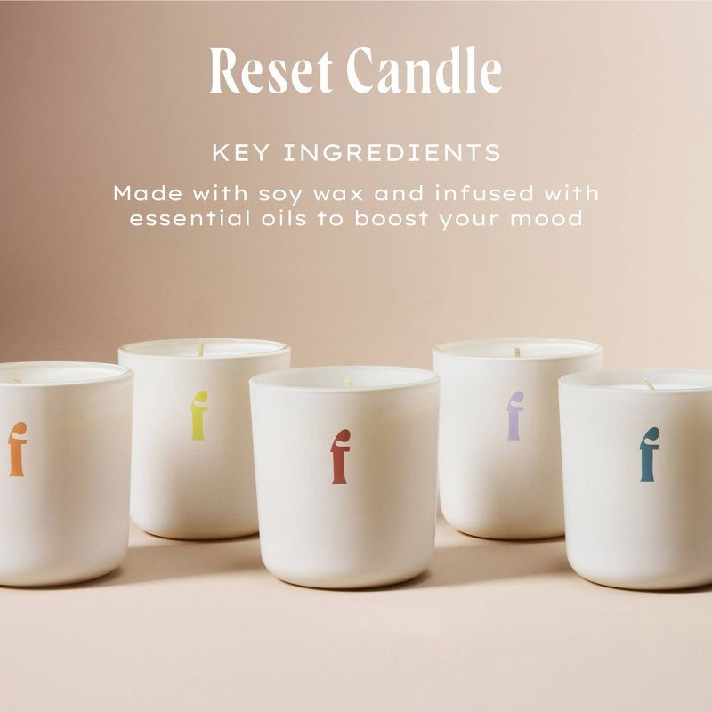 slide 4 of 10, Being Frenshe Reset Candle - Desert Rose - 7oz, 7 oz