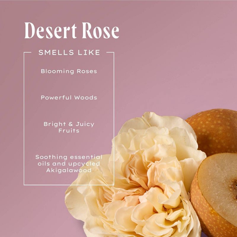 slide 8 of 10, Being Frenshe Reset Candle - Desert Rose - 7oz, 7 oz