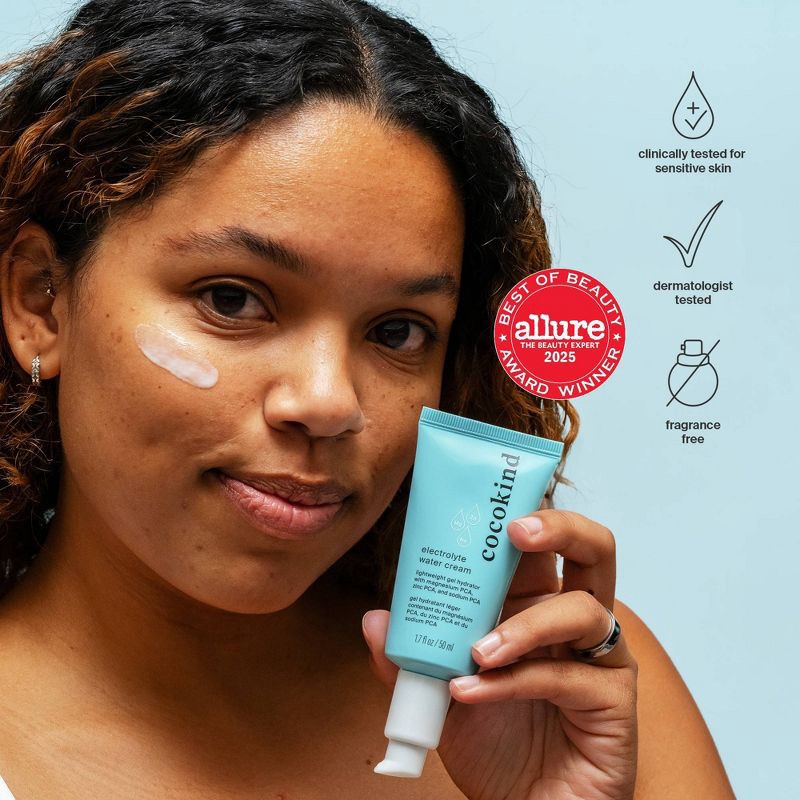 slide 3 of 9, cocokind Electrolyte Water Cream - 1.7 fl oz, 1.7 fl oz