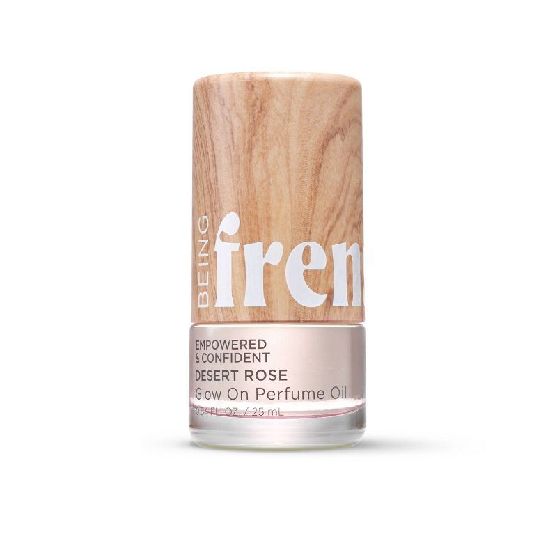 slide 2 of 9, Being Frenshe Women's Glow On Perfume Oil - Desert Rose - 0.84 fl oz, 0.84 fl oz