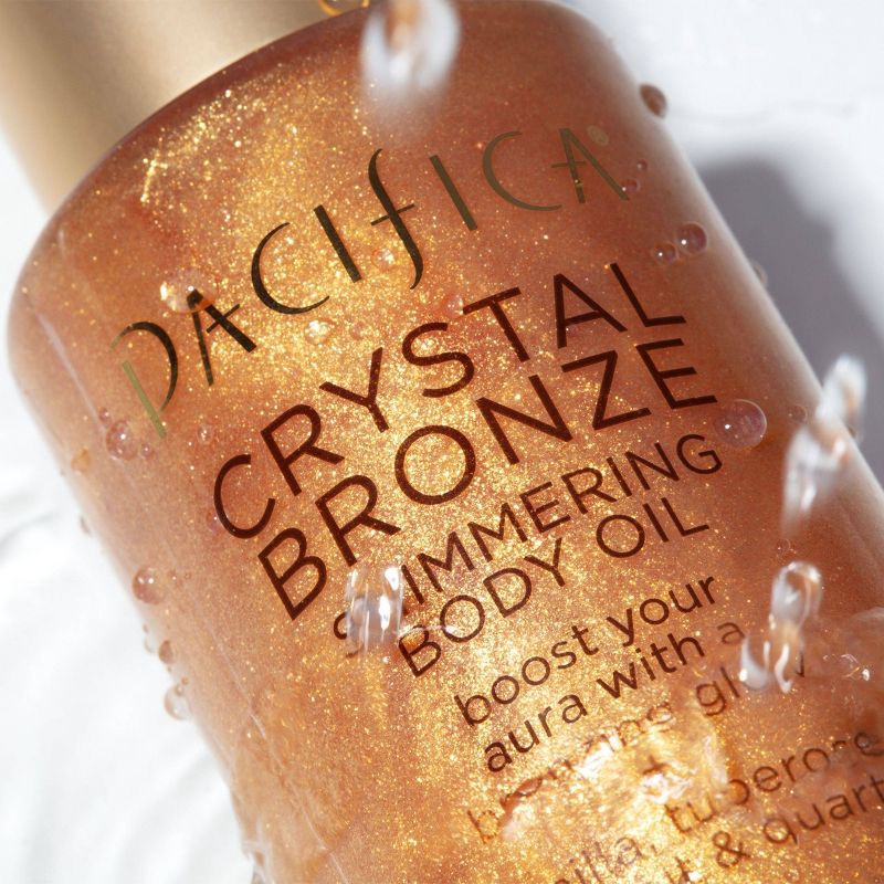 slide 2 of 9, Pacifica Shimmering Body Oil - Crystal Bronze - 4 fl oz, 4 fl oz