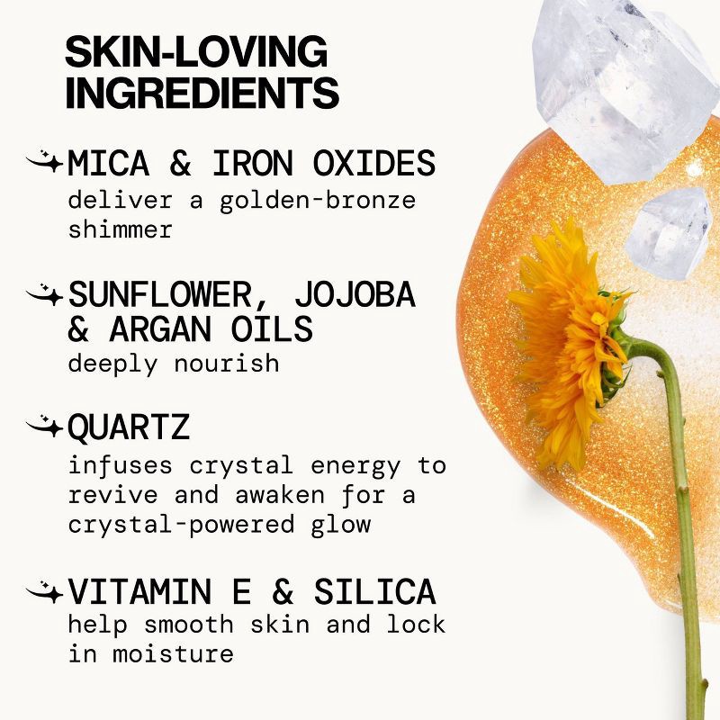 slide 4 of 9, Pacifica Shimmering Body Oil - Crystal Bronze - 4 fl oz, 4 fl oz