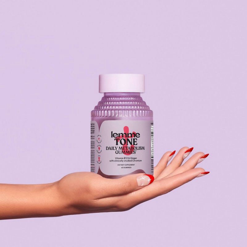 slide 2 of 7, Lemme Tone Gummies - 60ct, 60 ct