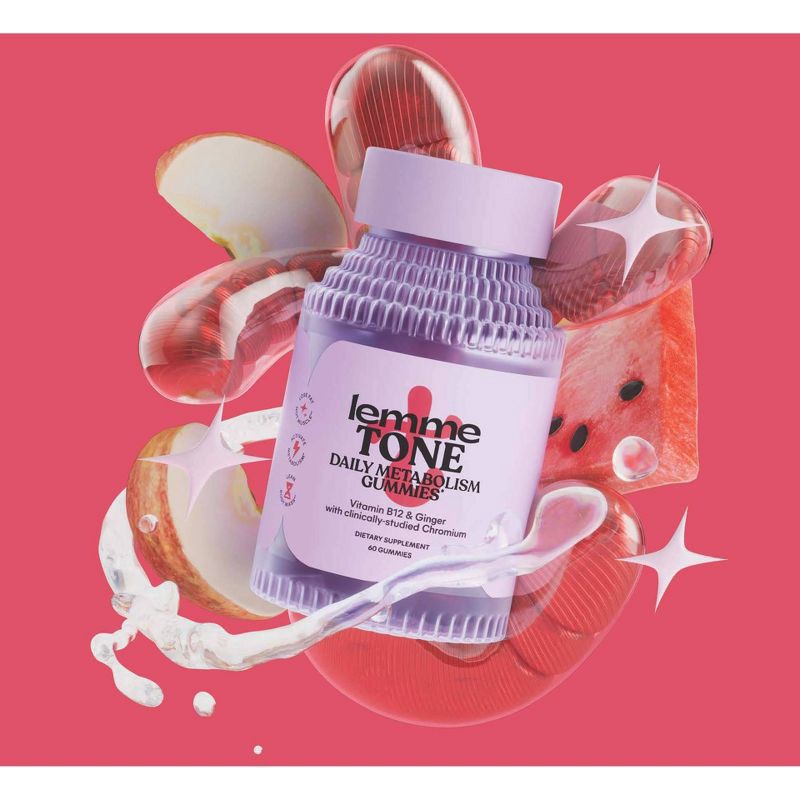 slide 7 of 7, Lemme Tone Gummies - 60ct, 60 ct