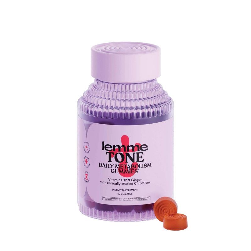 slide 1 of 7, Lemme Tone Gummies - 60ct, 60 ct