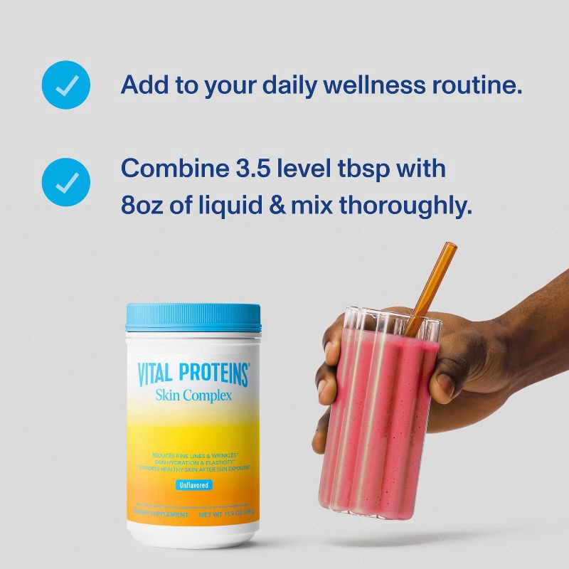 slide 3 of 7, Vital Proteins Skin Support Powder - 11.9oz, 11.9 oz