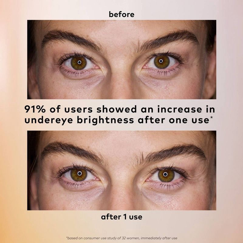 slide 5 of 7, The Good Patch Brighten Up Hydrogel Undereye Patches, 1 ct