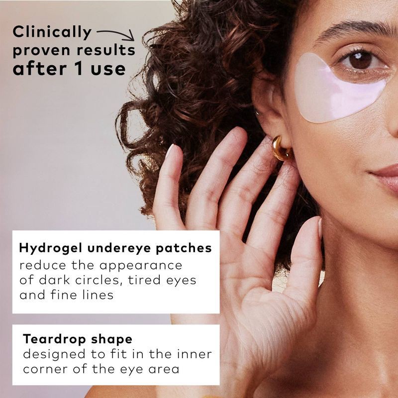 slide 7 of 7, The Good Patch Brighten Up Hydrogel Undereye Patches, 1 ct