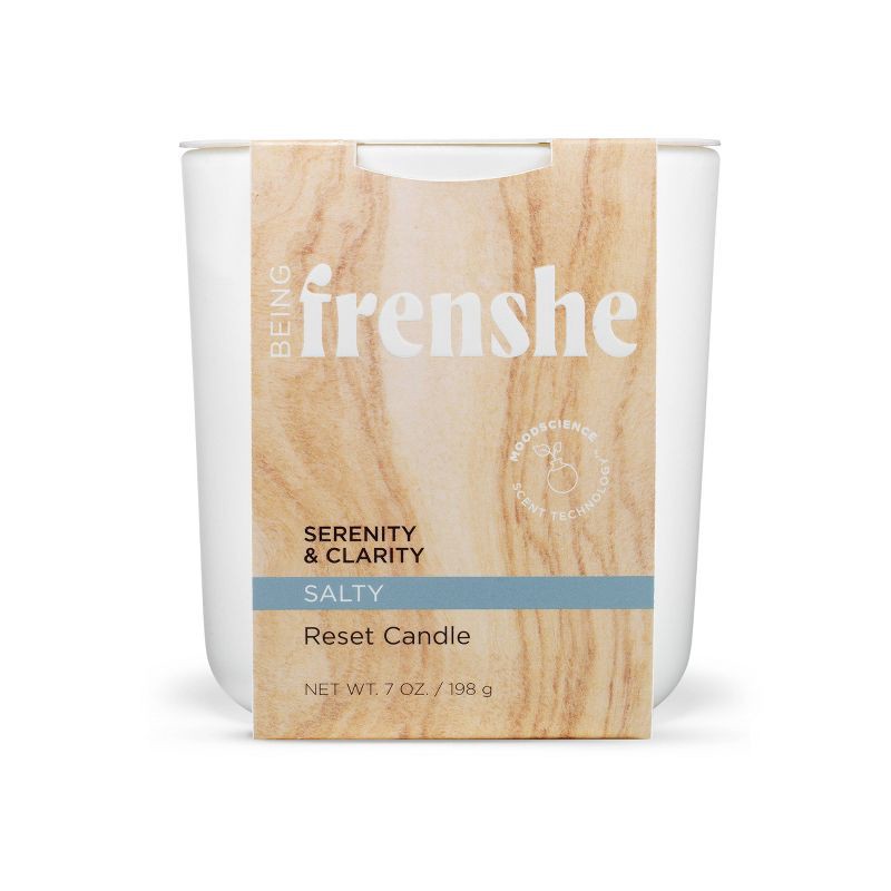 slide 1 of 10, Being Frenshe Reset Candle - Salty - 7oz, 7 oz