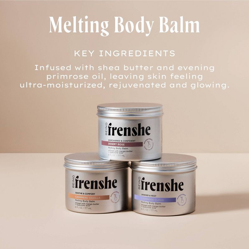 slide 4 of 9, Being Frenshe Melting Body Balm - Desert Rose, 1 ct