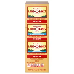 Land O Lakes Pre-Sliced Yellow Deli American Cheese Product - 132 ct