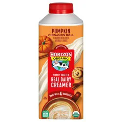 Horizon Organic Real Dairy Pumpkin Cinnamon Roll Coffee Creamer