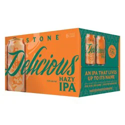 Stone Delicious Hazy IPA - 6pk/12 fl oz Cans