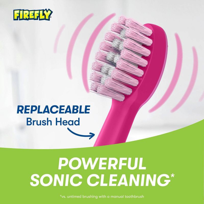 slide 4 of 10, Firefly Barbie Sonic Charging Toothbrush, 1 ct
