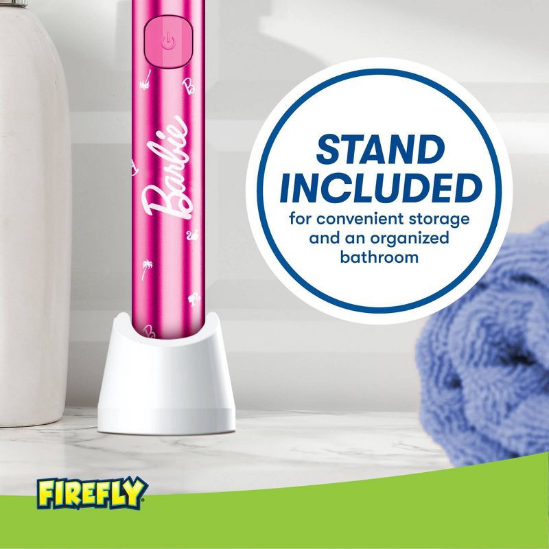 slide 6 of 10, Firefly Barbie Sonic Charging Toothbrush, 1 ct