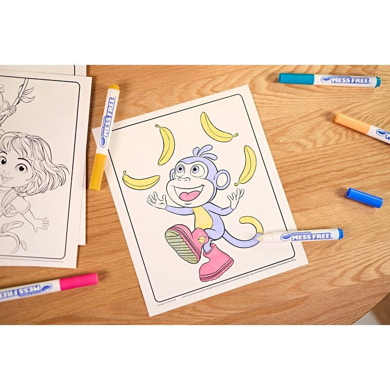 slide 3 of 6, Crayola Color Wonder Foldalope Dora, 1 ct