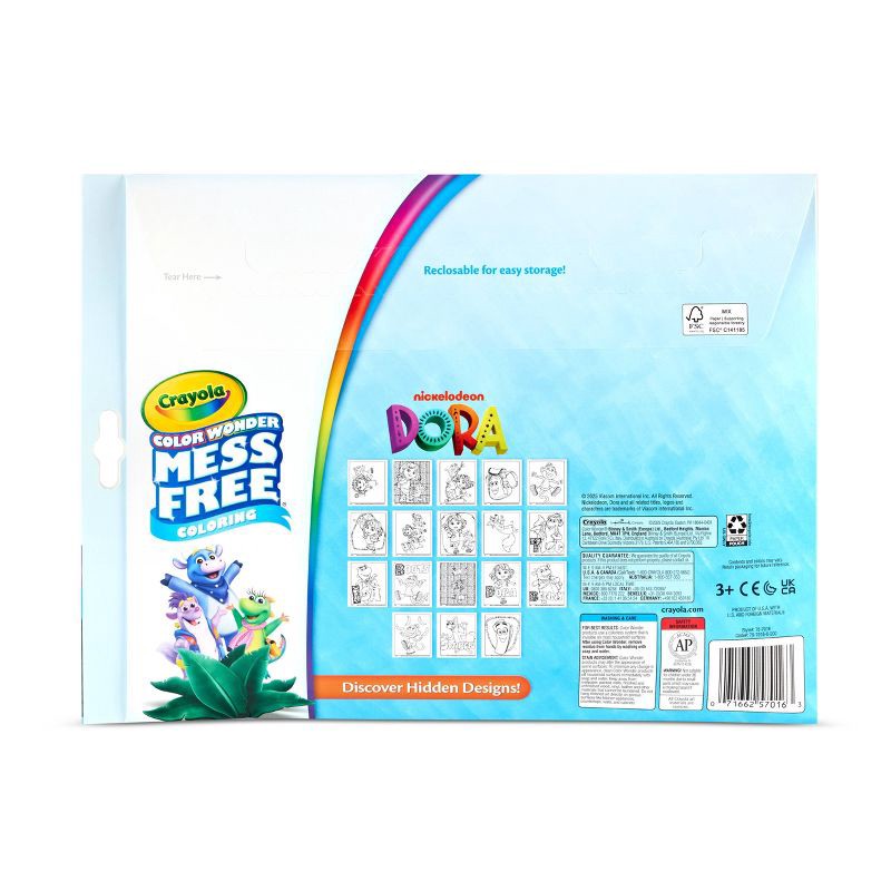 slide 6 of 6, Crayola Color Wonder Foldalope Dora, 1 ct