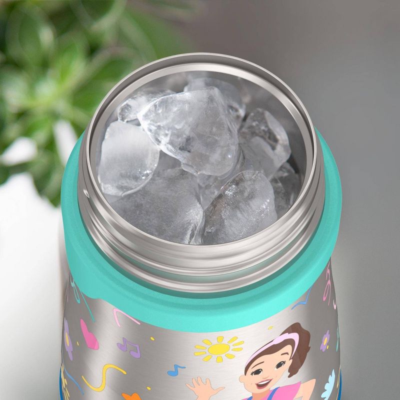 slide 4 of 4, Thermos 10oz Stainless Steel Straw Bottle - Ms. Rachel, 10 oz