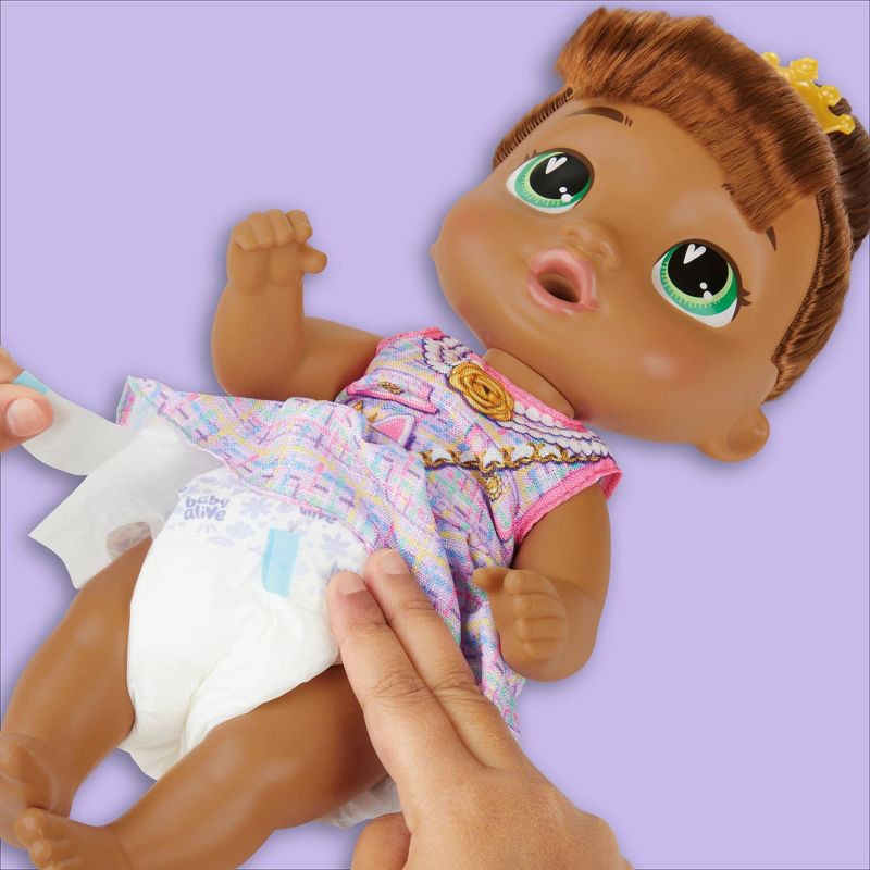 slide 11 of 11, Baby Alive 13.5" Bubbly Tea Party Sophia Sparkle, 1 ct