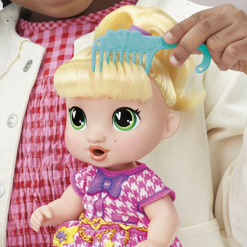slide 8 of 14, Baby Alive 13.5" Bubbly Tea Party Lala Baby Doll Blonde Hair, 1 ct