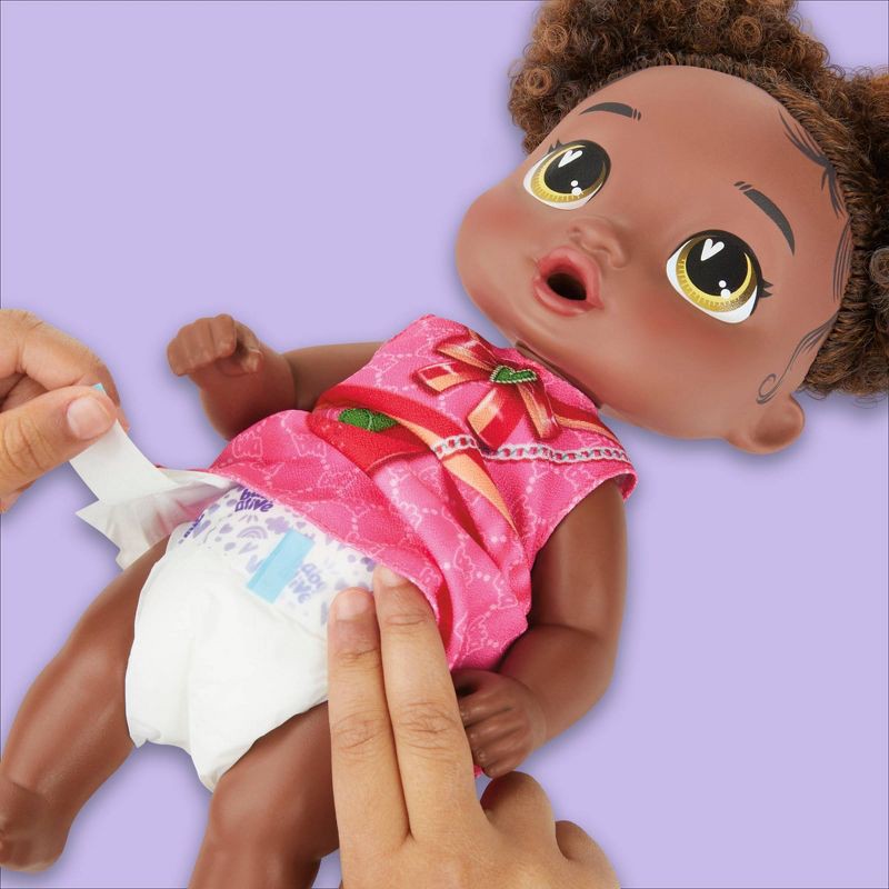 slide 12 of 12, Baby Alive 13.5" Bubbly Tea Party Berry Boo, 1 ct