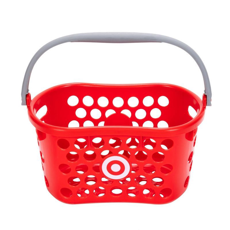 slide 2 of 5, Target Toy Shopping Basket - Red, 1 ct