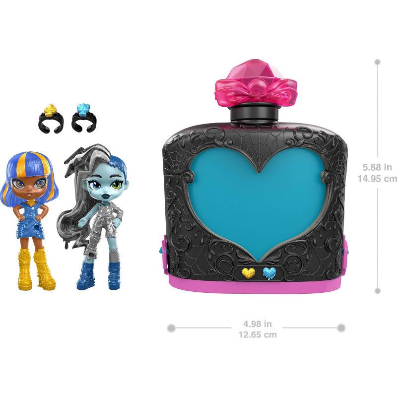 slide 3 of 6, Monster High Potions Best Boos Forever Mini 6" Doll, Surprise Character Figures, 1 ct