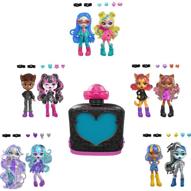 slide 6 of 6, Monster High Potions Best Boos Forever Mini 6" Doll, Surprise Character Figures, 1 ct