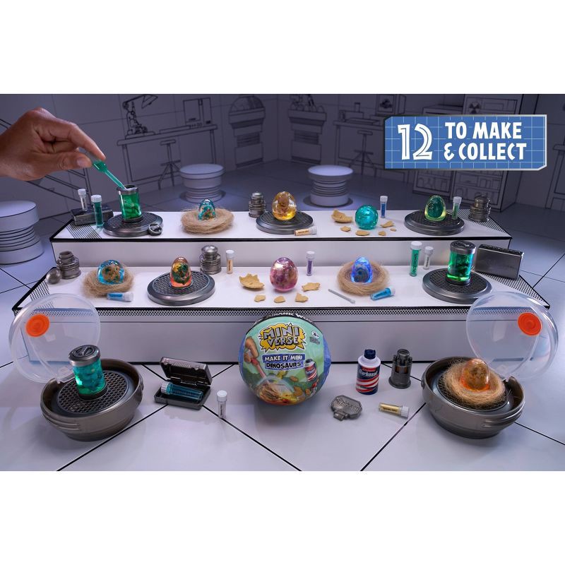 slide 5 of 7, MGA's Miniverse Make It Mini Dinosaurs Jurassic World: Articulated Mini Figure with Accessory Pieces, 1 ct