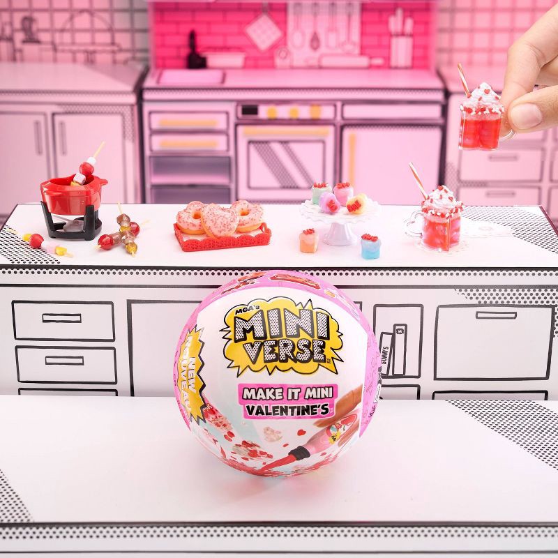 slide 6 of 6, MGA's Miniverse Make It Mini Valentine's, 1 ct