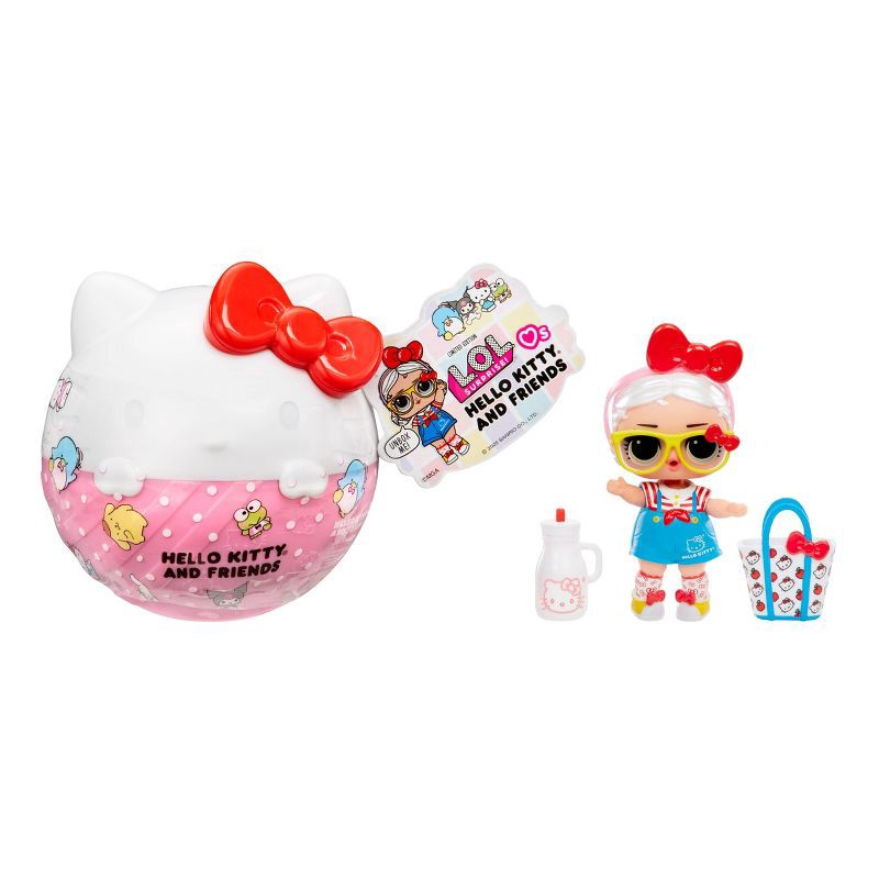 slide 1 of 7, L.O.L. Surprise! 3" Loves Hello Kitty and Friends with 7 Surprises - 8 Limited Edition Dolls, 1 ct