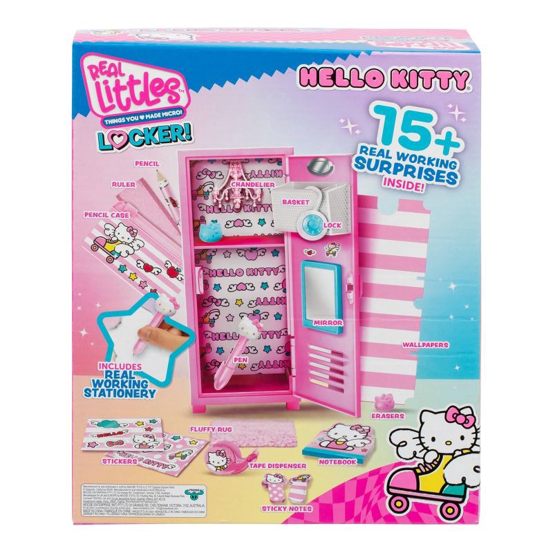 slide 4 of 9, Real Littles Hello Kitty Locker, 1 ct