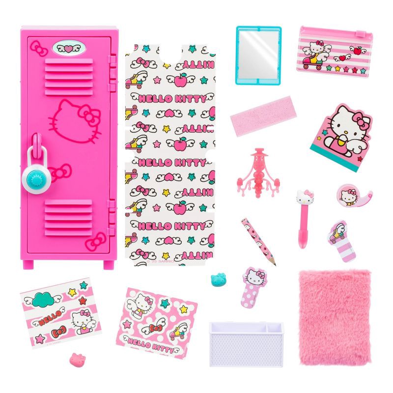 slide 5 of 9, Real Littles Hello Kitty Locker, 1 ct