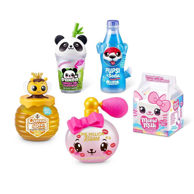 slide 4 of 10, Mini Brands Kawaii Kuties Mini Figure: Articulated Sensory Development Animation Figures, PVC Material, 1 ct