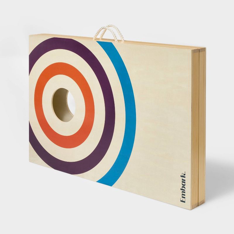 slide 4 of 4, Bean Bag Toss 2'' x 3'' Wood Cornhole - Embark™, 1 ct