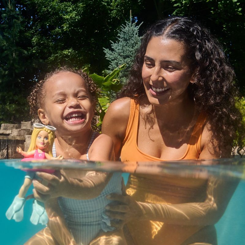 slide 9 of 10, Swimways Barbie Floatin' Figure: Dive Toy for Kids Aged 3+, 1 ct