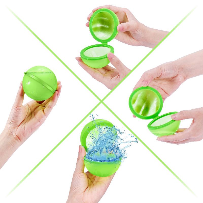 slide 8 of 10, Bunch O Balloons Reusable Water Balloons - 10pk: Pool Games & Toys Set for Kids, 10 ct