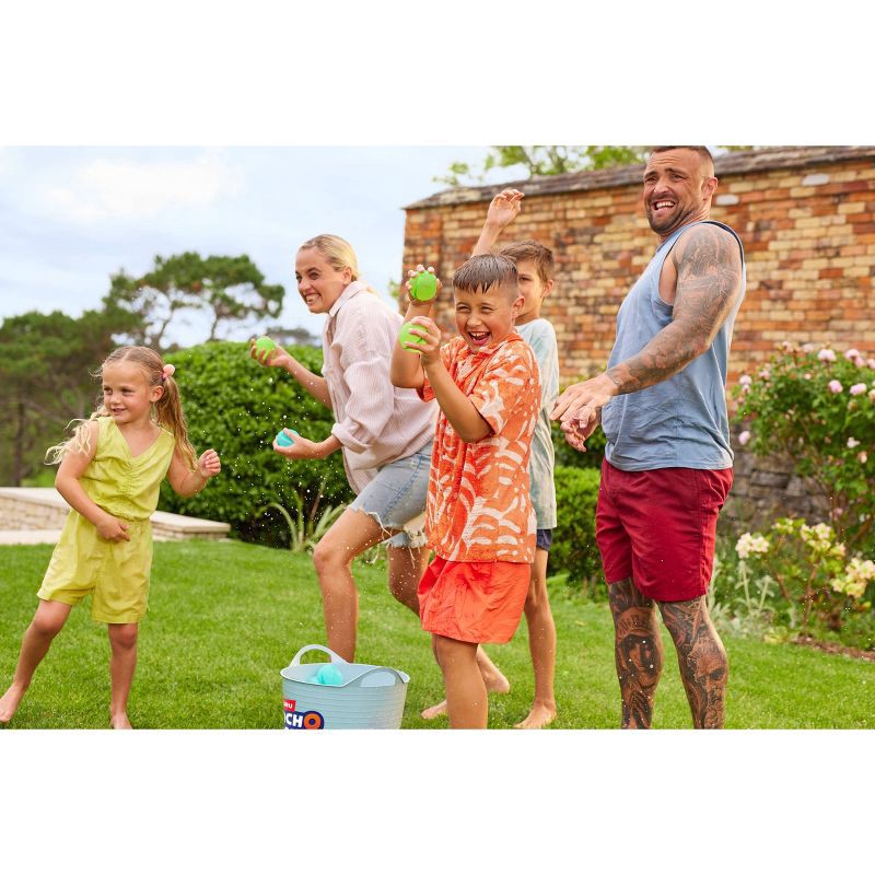 slide 8 of 11, Bunch O Balloons Reusable Water Balloons - 4pk: Pool Games for Kids, Silicone Material, 4 ct