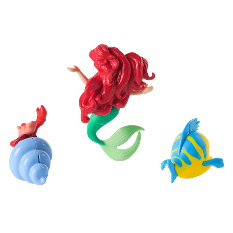 slide 2 of 6, Swimways Disney Princess Ariel Dive Characters: PVC Pool Water Toy Set, 1 ct