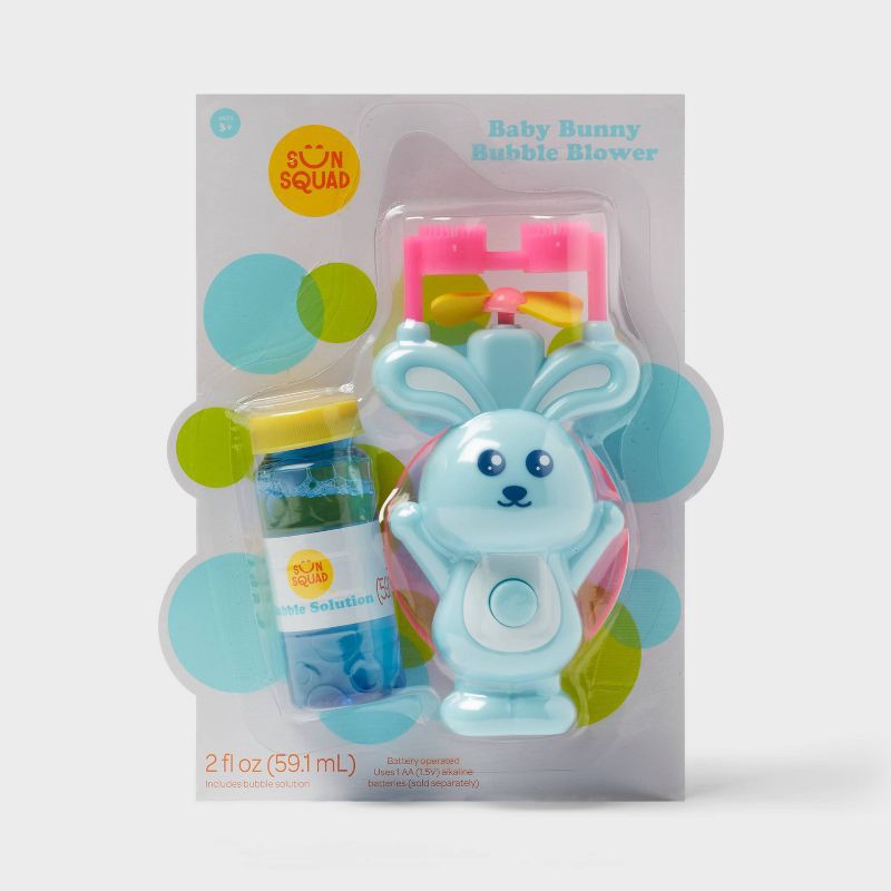 slide 4 of 4, Bunny Bubble Blower - Sun Squad™: Bubble Toys for Kids Age 3+, 1 ct