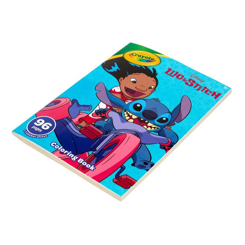 slide 2 of 5, Crayola 96pg Coloring Book Lilo and Stitch, 1 ct