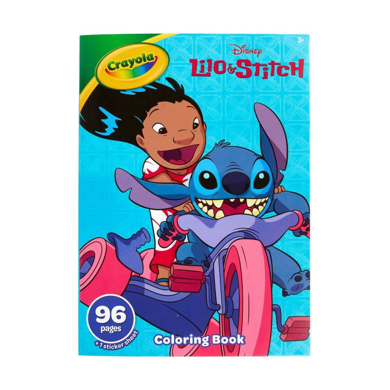 slide 1 of 5, Crayola 96pg Coloring Book Lilo and Stitch, 1 ct