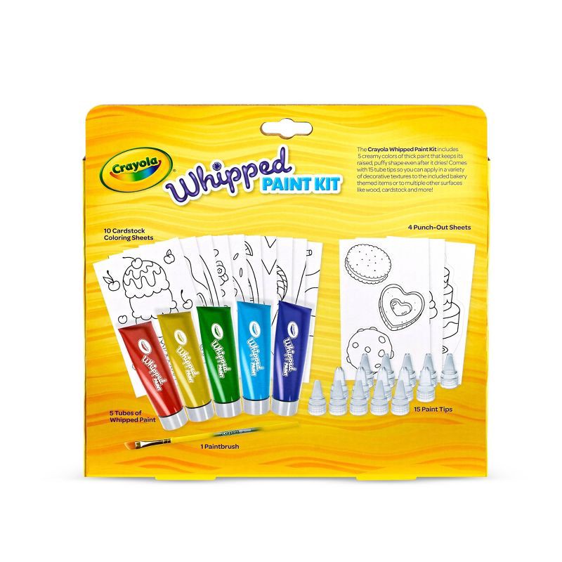 slide 5 of 9, Crayola Whipped Paint Kit, 1 ct