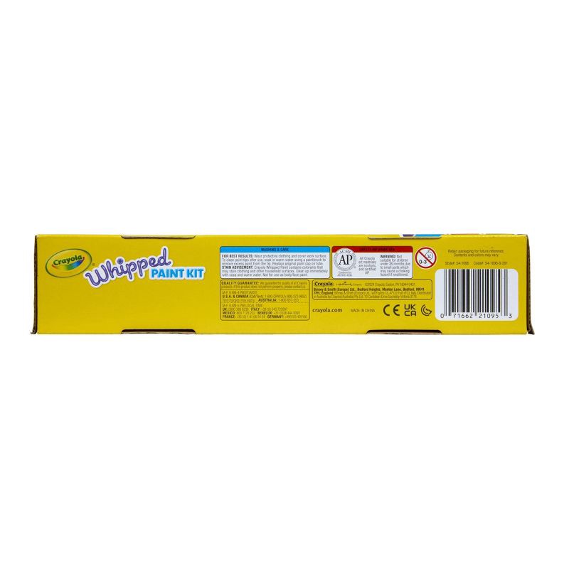 slide 6 of 9, Crayola Whipped Paint Kit, 1 ct