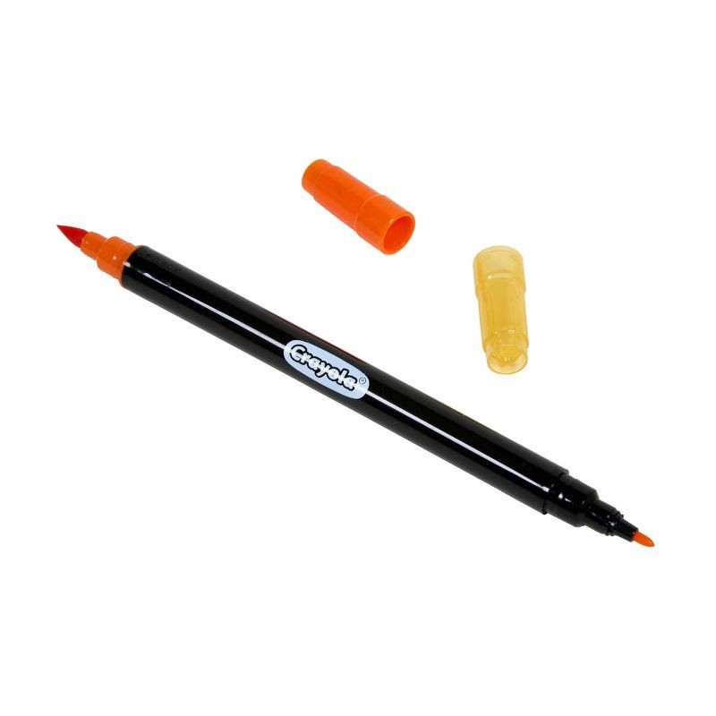 slide 5 of 6, Crayola 16pk 32ct Brush and Detail Dual Tip Markers, 16 ct, 32 ct