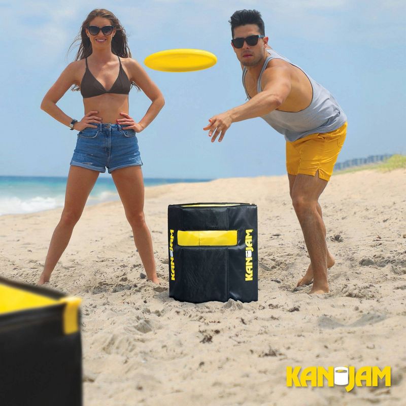 slide 6 of 8, Eastpoint KanJam Travel: Toss Game Sets, Ages 8+, 2-4 Players, Polyester Material, 1 ct