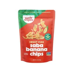 Sun Tropics Sweet Fire Saba Banana Chips - 5.1oz